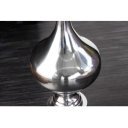 DANSEN különleges üveg lerakóasztal - 65cm - ezüst