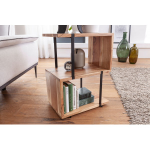 S-FORM modern akác lerakóasztal - 45cm