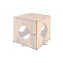 CUBUS modern rózsafa lerakóasztal