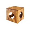 CUBUS modern rózsafa lerakóasztal