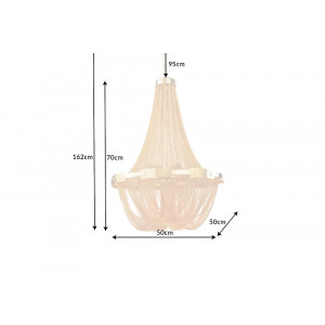 RITZ exkluzív csillár - arany - 70cm