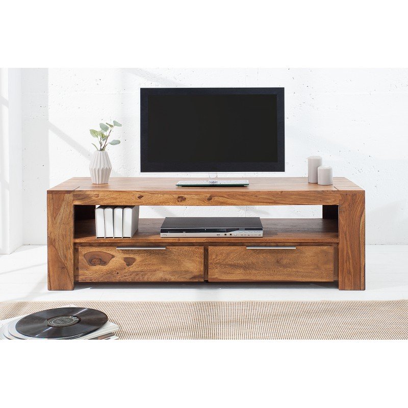 MAKASSAR NATUR tömör rózsafa TV állvány