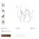 MEDINA exkluzív étkezőszék