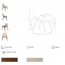 AZUARA exkluzív étkezőszék