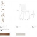 BORJA exkluzív étkezőszék