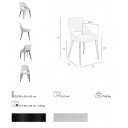 ZUERA exkluzív étkezőszék