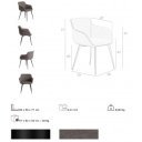 ROBLEDO exkluzív étkezőszék