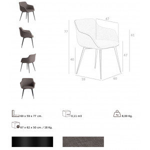 ROBLEDO exkluzív étkezőszék