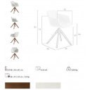 BALLOBAR exkluzív étkezőszék