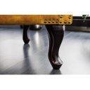 CHESTER design bársony fotel - mustár