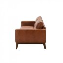 LEON prémium bőr kanapé - 3 személyes