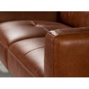 LEON prémium bőr kanapé - 3 személyes