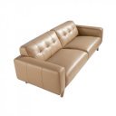 GIRONA prémium bőr kanapé - 3 személyes - beige