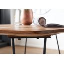 KELA rózsafa étkezőasztal - 80cm