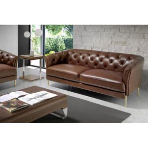 MEREDIN prémium bőr kanapé - 2 személyes Angel Cerdá