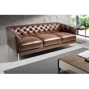 MEREDIN prémium bőr kanapé - 3 személyes Angel Cerdá