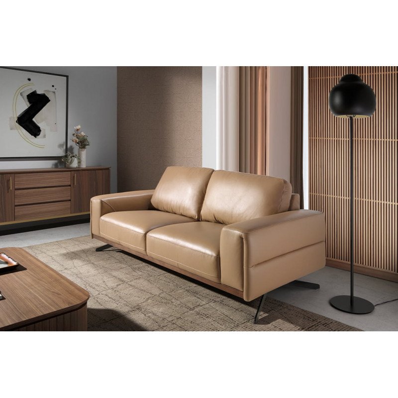 PONTE prémium bőr kanapé - 3 személyes