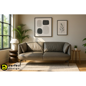 NAVARRE prémium bőr kanapé - 2 személyes Angel Cerdá