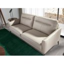 SORIA prémium bőr kanapé - 2 személyes