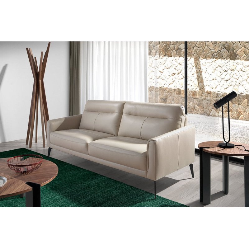 SORIA prémium bőr kanapé - 3 személyes