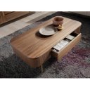 MONTREND exkluzív dió dohányzóasztal - 120cm