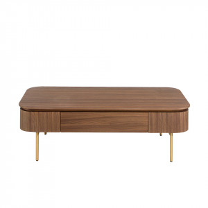 MONTREND exkluzív dió dohányzóasztal - 120cm