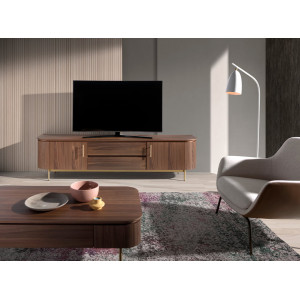 MONTREND exkluzív dió dohányzóasztal - 120cm