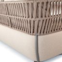 LOMBARDI prémium kültéri szett - beige/szürke