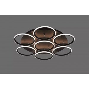 SEVEN RING LED lámpa - fekete ALTAVOLA