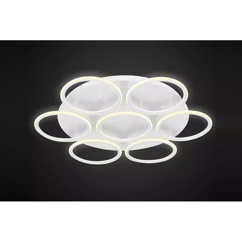 SEVEN RING LED lámpa - fehér