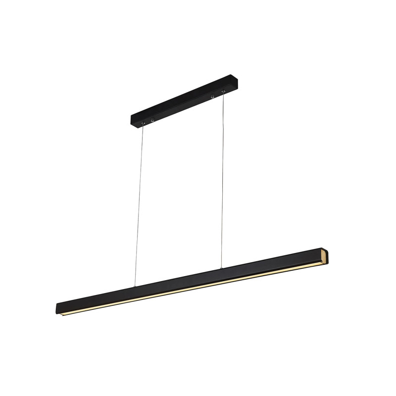 LINEAR LED függőlámpa - fekete - 120cm
