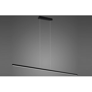 LINEA LED függőlámpa - 100cm - fekete ALTAVOLA