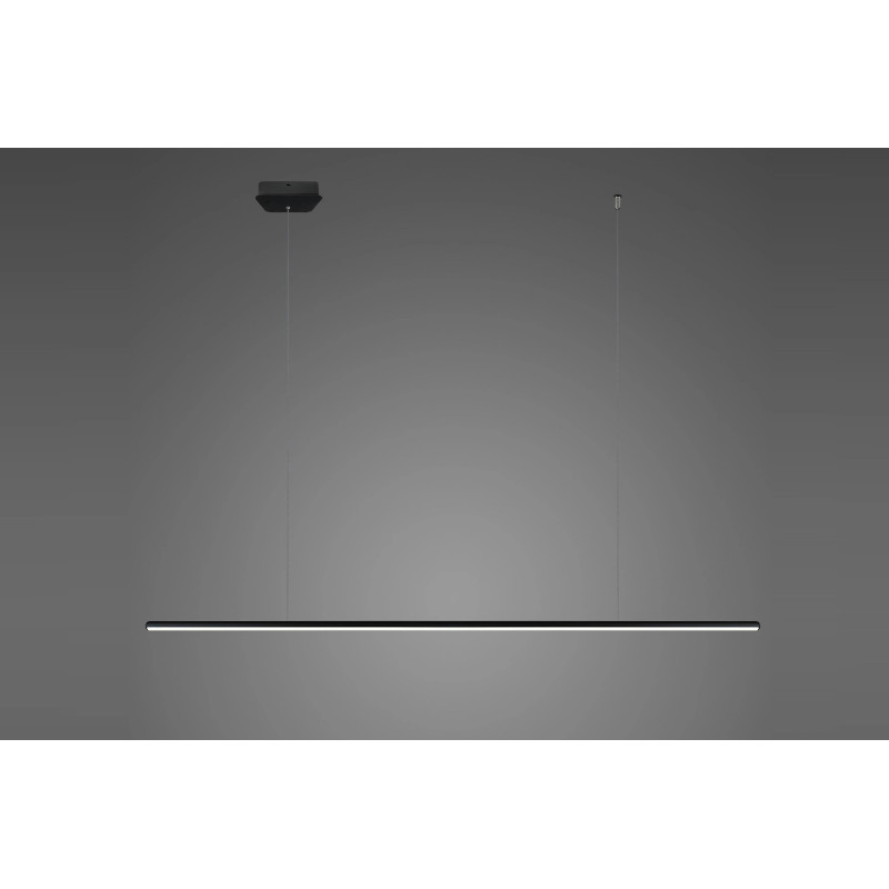LINEA LED függőlámpa - 120cm - fekete