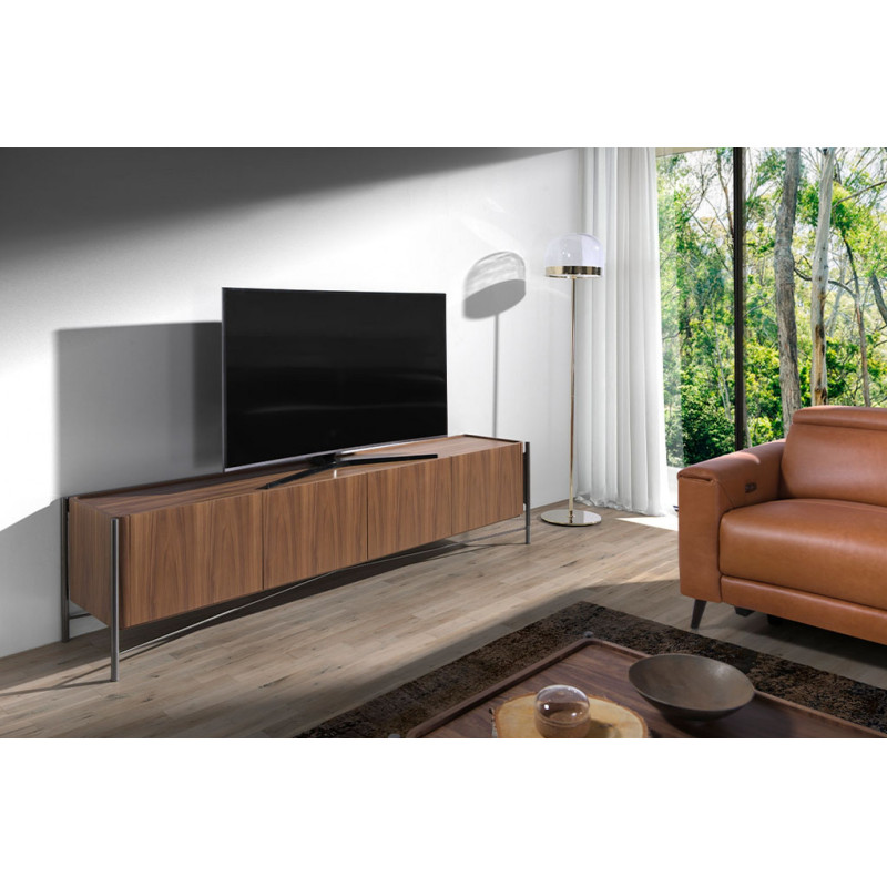 TERUEL exkluzív dió TV- szekrény - 220cm