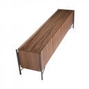 TERUEL exkluzív dió TV- szekrény - 220cm