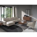 TERUEL exkluzív dió dohányzóasztal - 120cm