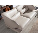 HURONA prémium bőr kanapé - 2 személyes