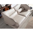 HURONA prémium bőr kanapé - 3 személyes