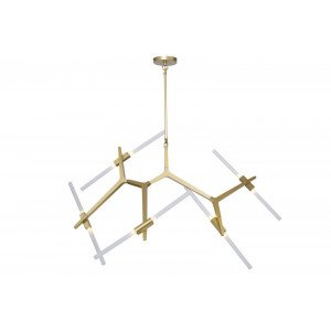 STICKS - 10 design LED függőlámpa - arany Függőlámpák