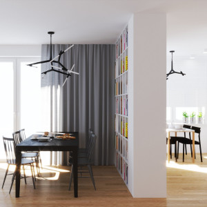 STICKS - 10 design LED függőlámpa - fekete