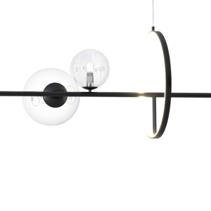 ORION BLACK design függőlámpa