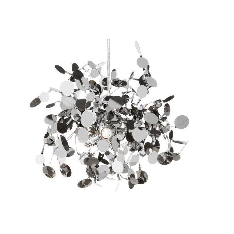 MONETTI modern függőlámpa - ezüst