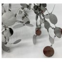 MONETTI modern függőlámpa - ezüst