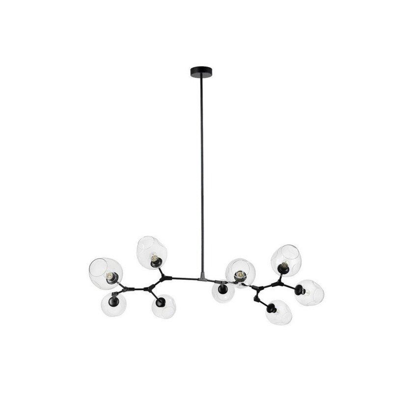 ORCHID modern függőlámpa - 150cm - fekete