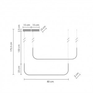 MINIMA LED design függőlámpa