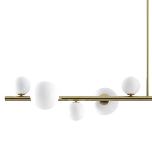 MILKY DROP modern függőlámpa - 120cm
