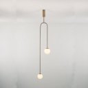 MODERN LOOP függőlámpa - arany