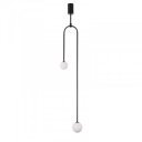 MODERN LOOP függőlámpa - fekete