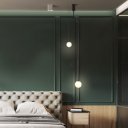 MODERN LOOP függőlámpa - fekete