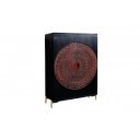 MANDALA exkluzív mangófa bárszekrény